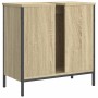 Bathroom sink cabinet engineered wood Sonoma oak 60x30x60 cm by , Dressing tables - Ref: Foro24-842447, Price: 67,83 €, Disco...