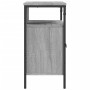 Sonoma gray engineered wood bathroom sink cabinet 60x30x60 cm by , Dressing tables - Ref: Foro24-842439, Price: 59,91 €, Disc...