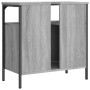 Sonoma gray engineered wood bathroom sink cabinet 60x30x60 cm by , Dressing tables - Ref: Foro24-842439, Price: 59,91 €, Disc...