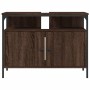 Bathroom sink cabinet engineered wood brown oak 80x30x60 cm by , Dressing tables - Ref: Foro24-842445, Price: 61,99 €, Discou...