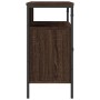 Bathroom sink cabinet engineered wood brown oak 80x30x60 cm by , Dressing tables - Ref: Foro24-842445, Price: 61,99 €, Discou...