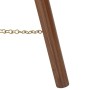 Lámpara de suelo con trípode madera maciza de mango 97 cm de vidaXL, Lámparas - Ref: Foro24-286109, Precio: 95,41 €, Descuent...