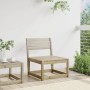 Pine impregnated wood garden sofa by , Outdoor sofas - Ref: Foro24-844673, Price: 56,92 €, Discount: %