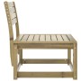 Pine impregnated wood garden sofa by , Outdoor sofas - Ref: Foro24-844673, Price: 56,92 €, Discount: %