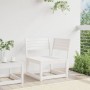 Garten-Ecksofa aus massivem weißem Kiefernholz, 73 x 73 x 78 cm von , Outdoor-Sofas - Ref: Foro24-844665, Preis: 78,71 €, Rab...