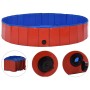 Red PVC folding dog pool 160x30 cm by vidaXL, Dog products - Ref: Foro24-170824, Price: 52,99 €, Discount: %