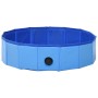 Blue PVC folding dog pool 80x20 cm by vidaXL, Dog products - Ref: Foro24-170825, Price: 24,01 €, Discount: %