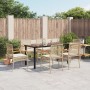 7-teiliges Garten-Essset mit beigen Kissen aus synthetischem Rattan von , Gartensets - Ref: Foro24-3213635, Preis: 572,66 €, ...