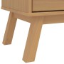 OLDEN bedside table solid brown pine wood by , Drawers - Ref: Foro24-358591, Price: 148,60 €, Discount: %