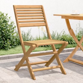 Sillas de jardín plegables 4 uds madera acacia 48,5x61,5x87 cm de , Sillas de jardín - Ref: Foro24-365740, Precio: 190,99 €, ...