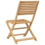 Folding garden chairs 4 pcs acacia wood 48.5x61.5x87 cm by , Garden chairs - Ref: Foro24-365740, Price: 190,99 €, Discount: %