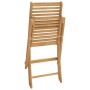 Folding garden chairs 4 pcs acacia wood 48.5x61.5x87 cm by , Garden chairs - Ref: Foro24-365740, Price: 190,99 €, Discount: %