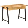 Escritorio con cajones madera mango maciza y hierro 105x55x70cm de , Sillas de oficina - Ref: Foro24-372733, Precio: 199,02 €...