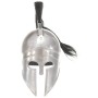 Replica of Greek warrior helmet role-playing silver steel by vidaXL, Collectible weapons - Ref: Foro24-286229, Price: 78,17 €...