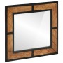 Espejo de baño de madera maciza de acacia 60x1x55 cm de , Muebles de baño - Ref: Foro24-372750, Precio: 52,66 €, Descuento: %