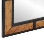 Solid acacia wood bathroom mirror 60x1x55 cm by , Bathroom furniture - Ref: Foro24-372750, Price: 52,66 €, Discount: %