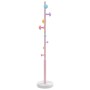 Pink powder coated iron coat rack 172 cm by , Hat and coat racks - Ref: Foro24-377097, Price: 45,46 €, Discount: %