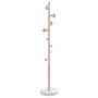 Pink powder coated iron coat rack 172 cm by , Hat and coat racks - Ref: Foro24-377097, Price: 45,46 €, Discount: %