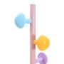 Pink powder coated iron coat rack 172 cm by , Hat and coat racks - Ref: Foro24-377097, Price: 45,46 €, Discount: %