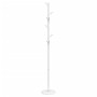 White powder coated iron coat rack 175 cm by , Hat and coat racks - Ref: Foro24-377104, Price: 44,38 €, Discount: %