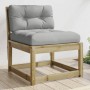 Garden sofas with cushions 2 pcs impregnated pine wood by , Outdoor sofas - Ref: Foro24-844708, Price: 148,76 €, Discount: %