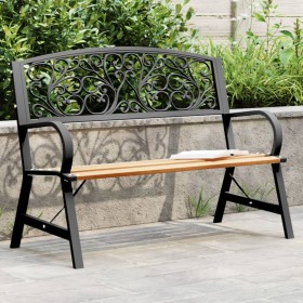 Wooden garden bench 120 cm by , garden benches - Ref: Foro24-366540, Price: 110,21 €, Discount: %