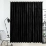 Blackout curtain with hooks black velvet 290x245 cm by vidaXL, Curtains and curtains - Ref: Foro24-134495, Price: 41,89 €, Di...