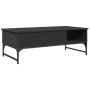 Mesa de centro de madera ingeniería y metal negro 100x50x35 cm de , Mesas de centro - Ref: Foro24-845391, Precio: 79,74 €, De...