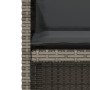 Garden chairs and table with cushions 3 pieces gray PE rattan by , Garden sets - Ref: Foro24-365067, Price: 168,99 €, Discoun...