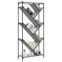 Sonoma engineered wood and gray metal shelving 79x30x180 cm by , Bookcases and shelves - Ref: Foro24-845434, Price: 101,49 €,...