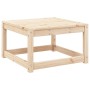 Garden stool with solid pine wood cushion by , Outdoor sofas - Ref: Foro24-844699, Price: 50,99 €, Discount: %