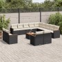 14-piece garden sofa set with black synthetic rattan cushions by , Garden sets - Ref: Foro24-3226532, Price: 901,92 €, Discou...