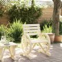 Solid fir wood garden chair 58x58x78.5 cm by , Garden chairs - Ref: Foro24-365099, Price: 89,48 €, Discount: %