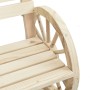 Solid fir wood garden chair 58x58x78.5 cm by , Garden chairs - Ref: Foro24-365099, Price: 89,48 €, Discount: %