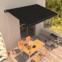 Anthracite gray automatic retractable awning 500x300 cm by , Awnings - Ref: Foro24-3051253, Price: 464,53 €, Discount: %