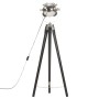 Floor lamp with tripod solid black mango wood 97 cm by vidaXL, Lamps - Ref: Foro24-286110, Price: 100,02 €, Discount: %