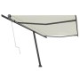 Toldo de pie automático crema 500x300 cm de , Toldos - Ref: Foro24-3069787, Precio: 601,52 €, Descuento: %