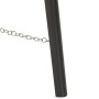 Lámpara de suelo con trípode madera maciza de mango negro 97 cm de vidaXL, Lámparas - Ref: Foro24-286110, Precio: 100,02 €, D...