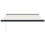 Toldo retráctil aluminio y tela color crema 3,5x2,5 m de , Toldos - Ref: Foro24-3154552, Precio: 470,68 €, Descuento: %