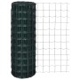 Set de euro valla acero verde 10x1 m de vidaXL, Paneles de vallas - Ref: Foro24-140585, Precio: 41,16 €, Descuento: %