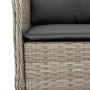 3-piece garden dining set with light gray synthetic rattan cushions by , Garden sets - Ref: Foro24-3211990, Price: 296,38 €, ...