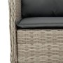 5 Stück Garten Esszimmer Set Kissen synthetisches Rattan hellgrau von , Gartensets - Ref: Foro24-3212000, Preis: 585,02 €, Ra...