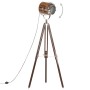 Floor lamp with tripod solid mango wood 186 cm by vidaXL, Lamps - Ref: Foro24-286115, Price: 175,10 €, Discount: %