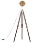 Floor lamp with tripod solid mango wood 186 cm by vidaXL, Lamps - Ref: Foro24-286115, Price: 175,10 €, Discount: %