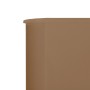 9-panel windbreaker taupe gray fabric 1200x160 cm by vidaXL, Umbrellas - Ref: Foro24-47201, Price: 142,45 €, Discount: %