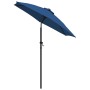 Blue aluminum umbrella 200x224 cm by vidaXL, Umbrellas - Ref: Foro24-47211, Price: 44,66 €, Discount: %