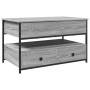 Mesa de centro madera ingeniería metal gris Sonoma 85x50x50 cm de , Mesas de centro - Ref: Foro24-845389, Precio: 114,03 €, D...