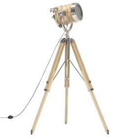 Floor lamp with tripod solid mango wood 131 cm by vidaXL, Lamps - Ref: Foro24-286114, Price: 184,99 €, Discount: %