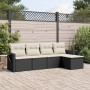 5-piece garden furniture set with black synthetic rattan cushions by , Garden sets - Ref: Foro24-3220085, Price: 315,92 €, Di...