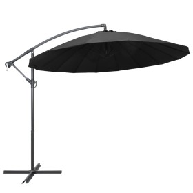 Hanging parasol with anthracite gray aluminum pole 3 m by vidaXL, Umbrellas - Ref: Foro24-47222, Price: 120,99 €, Discount: %